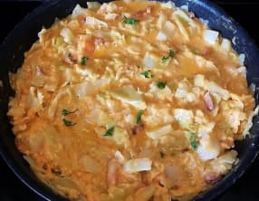 Chou blanc à la crème