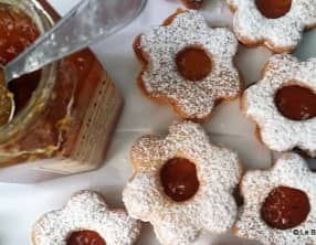 Sablés milanais à la confiture de kumkuat
