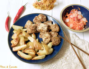 Nuggets de tofu aux saveurs d’Asie