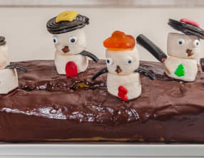 Cake bonhomme de neige