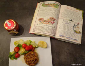 Burger à la 'nduja et oignon