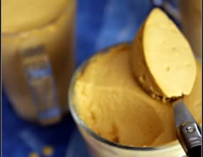 Mousse glacée de mascarpone au café