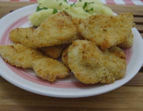 Chicken nuggets au four