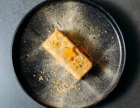 Financiers au lemon curd façon mini-bûches