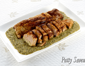 Filet mignon sauce crémeuse aux herbes