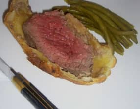 Filet de boeuf en croûte au foie gras