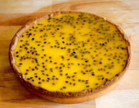 Tarte au citron et passion