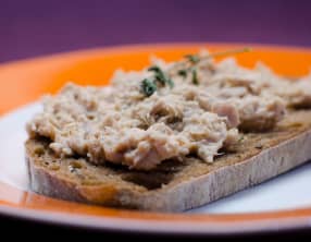 Rillettes de thon au thym