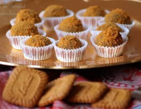 Truffes aux spéculoos café