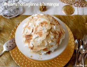 Omelette norvégienne à la mangue