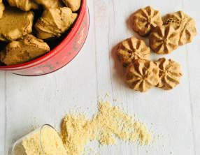 Bredeles: macarons au praliné