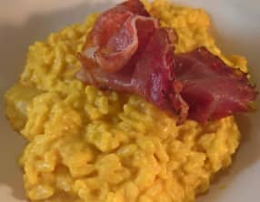 Risotto au potimarron et chèvre