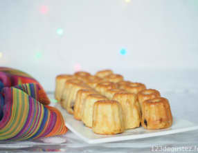 Cannelés salés apéritif aux tomates séchées