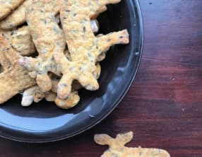 Biscuits salés bière et paprika