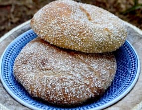 Pain marocain à l’orge "mahrache"