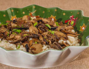 Risotto aux cèpes et à la truffe