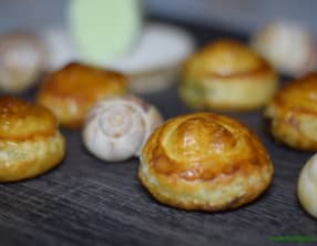 Feuilletés aux escargots