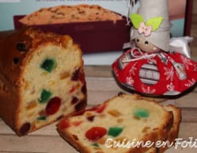 Cake aux fruits confits