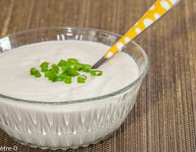 Crème fraîche à la noix de cajou