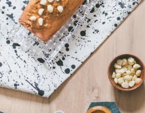 Cake au praliné aux noix de macadamia