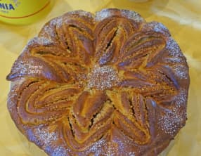 Brioche flocon à la noisette