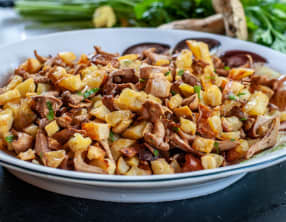 Girolle aux pommes de terre