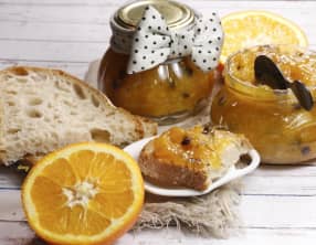 Confiture d'orange aux pépites de chocolat