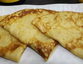 Crêpes bretonnes au cidre et au miel