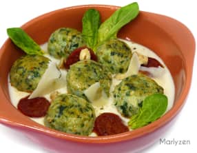 Gnudi aux épinards