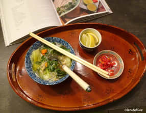 Soupe vietnamienne de poulet aux nouilles