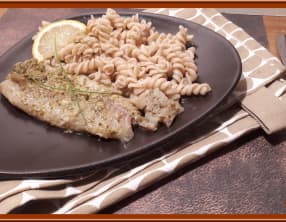 Papillotes de colin au pesto et vin blanc