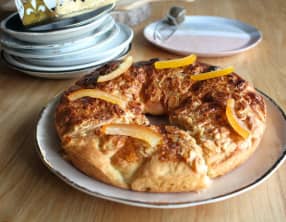 Brioche des rois et nid d'abeilles