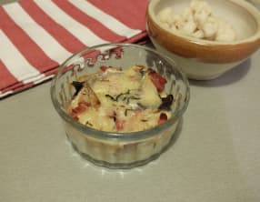 Gratin de chou-fleur au Rocamadour