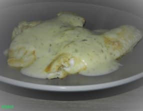 Filets de cabillaud sauce à l'aneth