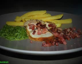 Filet pur porc et ses lardons au miel