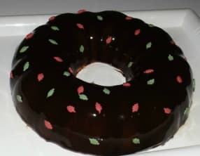 Couronne de framboises et vanille