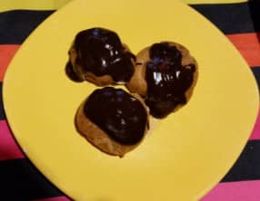 Profiteroles au chocolat