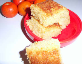 Basboussa aux clémentines