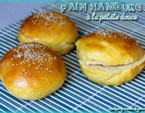 Pain hamburger à la patate douce