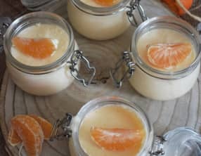 Mousse légère à la clémentine