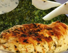 Escalopes de poulet sucrées salées