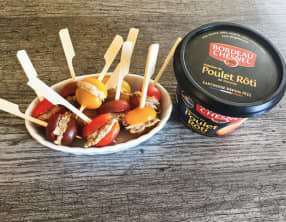 Tomates cerises farcies aux rillettes