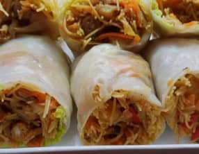 Nems aux fruits de mer