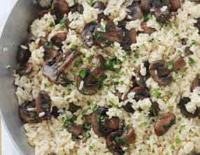 Risotto aux champignons