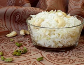 Riz pilaf à la cardamone