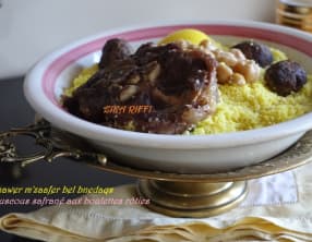 Couscous au safran