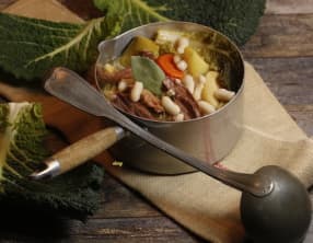 Potée au canard confit