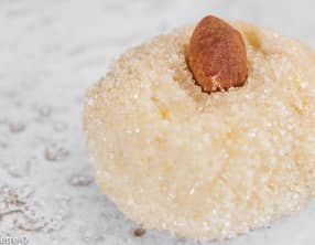 Amaretti au citron et à la fleur d'oranger