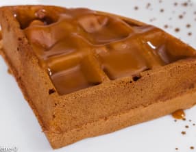 Gaufres au caramel au beurre salé