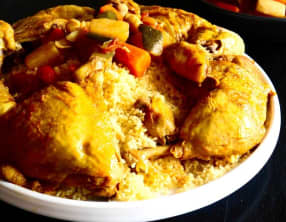 Mon couscous au poulet